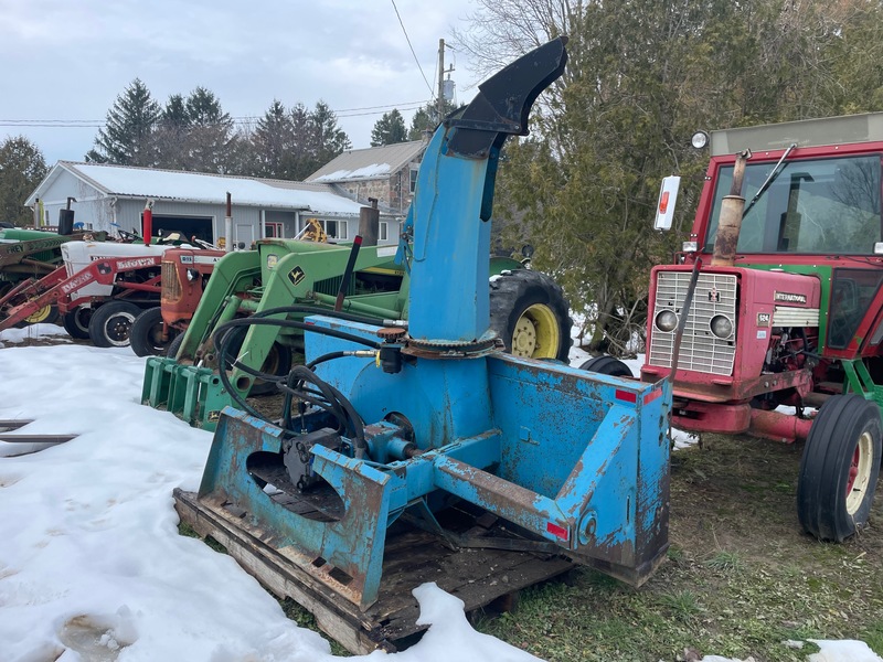 Snow Removal  Astron Snow Blower 7ft - Hydraulic Drive & Double Auger - Skid Steer + Quick Attach Photo